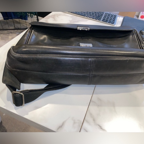 🖤EUC Coach Leather Briefcase 🖤 Black - Picture 8 of 9